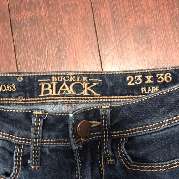 SOLD! Like new Buckle Black jeans - Picture 4 of 6